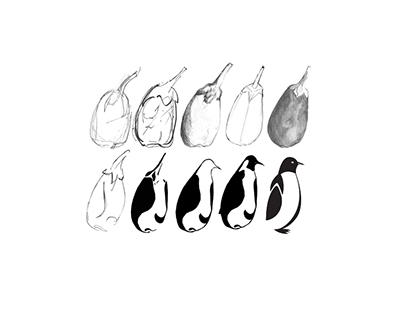 Penguin Procession Book