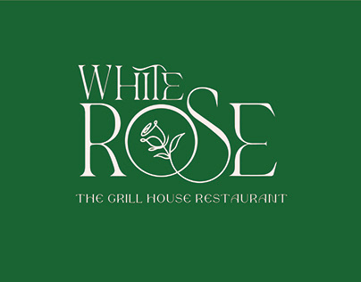 White Rose Logo design - Farshad Shabrandi