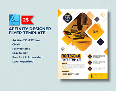 Professional Business flyer template