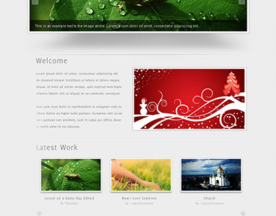 UX/UI Design Inferface web site