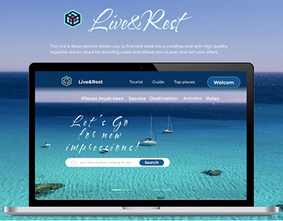 Website service Live & Rest search for your vacation