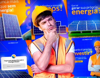 Energia Solar Social Media