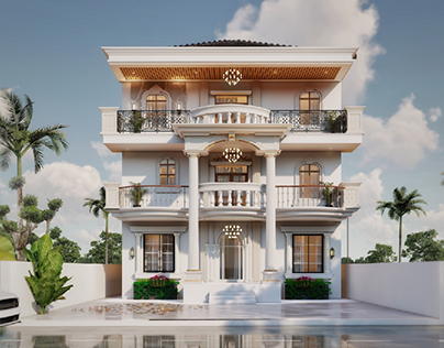 Classical Residential Elevation Design