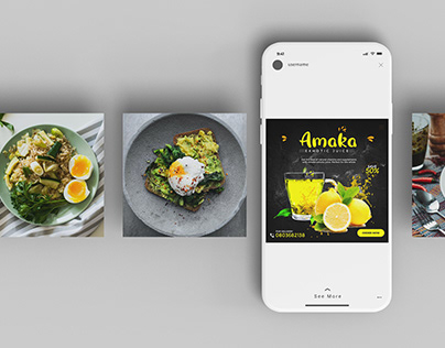 Food Social Media Post Design
