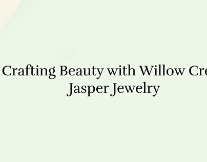 Glistening Galaxies Willow Creek Jasper Jewelry