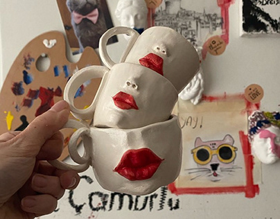 Ceramic, mugs, coffee, clayart,