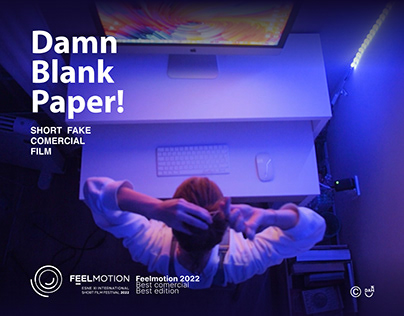 Damn Blank Paper! / Short film spot