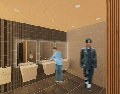 Public restroom design