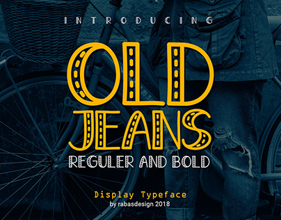 Old Jeans Font Family