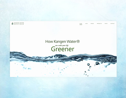 Kangen Water Design Concept