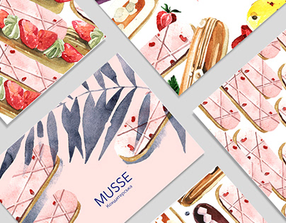 Illustrations for Musse Confectionery