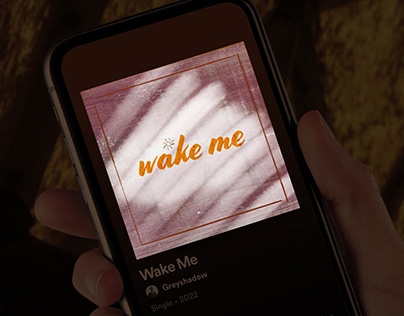 cover of "WAKE ME"