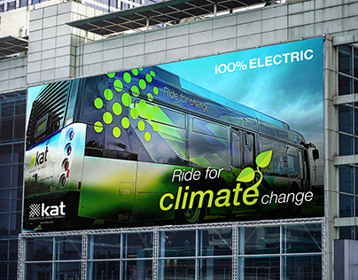 KAT Electric Bus Wrap Design