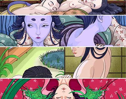 Tale of Genji, 4 seasons of Love