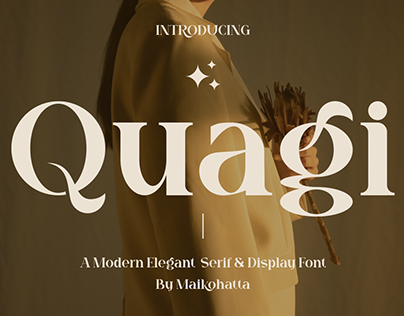 Quagi- Modern Elegant Font