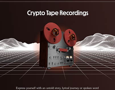 Crypto Tape Recordings - NFT Landing Page Project