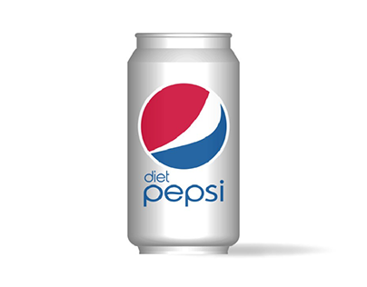3D Diet Pepsi Can Design
