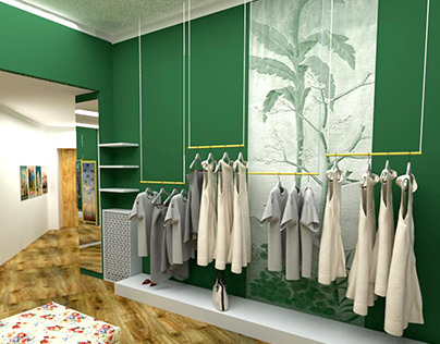 Showroom and brand identity Domino Moda Milan