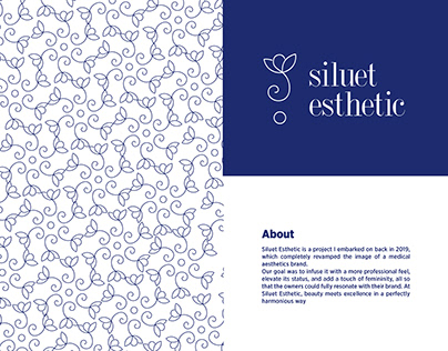 Siluet Esthetic brand identity (2019)