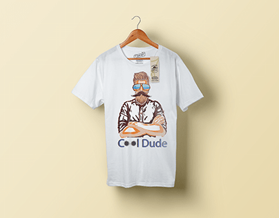 Cool Dude T-shirt Design