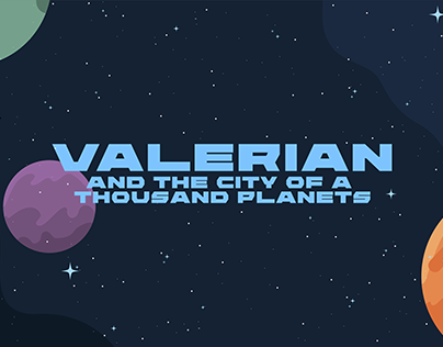 Movie Map- Valerian and the City of a Thousand Planets