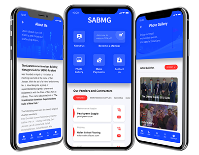 SABMG Mobile App and Website