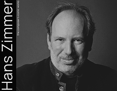 Longread design. Hans Zimmer and his iconic works.
