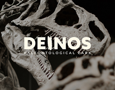 DEINOS Paleontological park | Visual identity