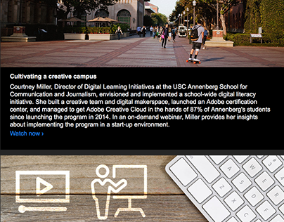 Adobe Webinar: Cultivating a Creative Campus