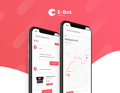 E-bot - Chatbot app for web and mobile