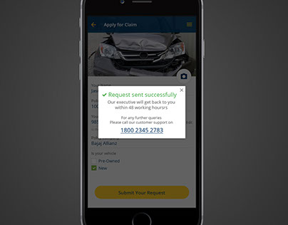Insurance Claim App for Automobile