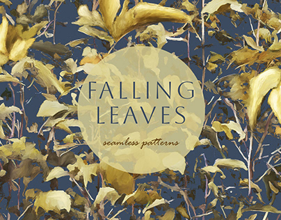 Seamless pattern "Falling leaves"