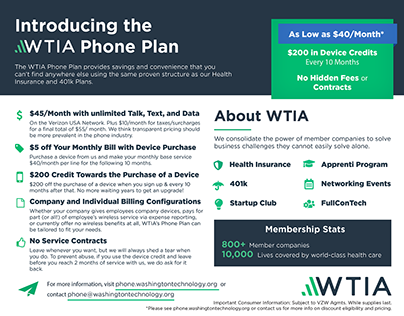 WTIA Sales & Marketing Collateral