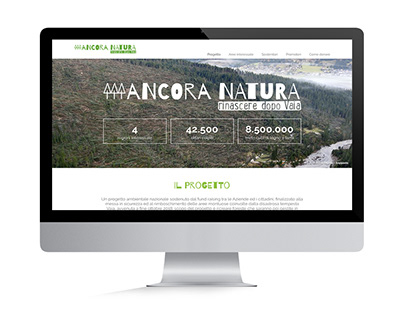 Ancora Natura web site