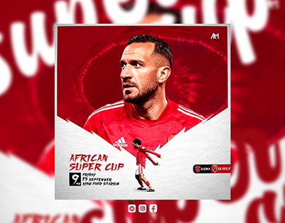 AlAhly VS Usma African Super Cup FINAL Poster
