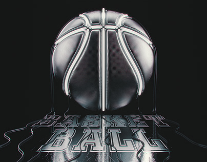 Basketball 3D logo animation 4