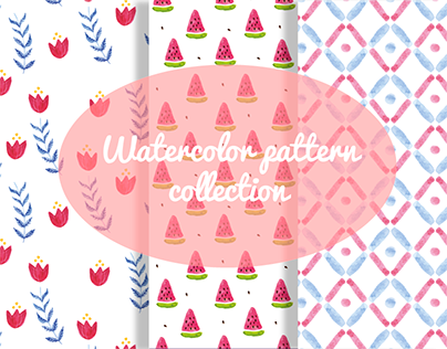 Watercolo Pattern collection