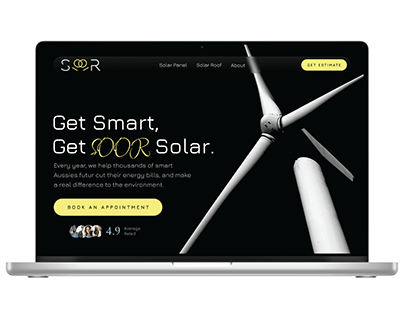 SOOR - Solar Services Website Design