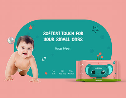 TOD Baby Wet Wipes Packaging