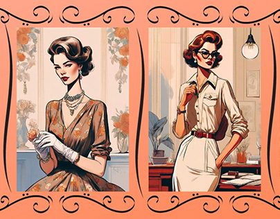 Années 1940 et 1950: mode vestimentaire des femmes