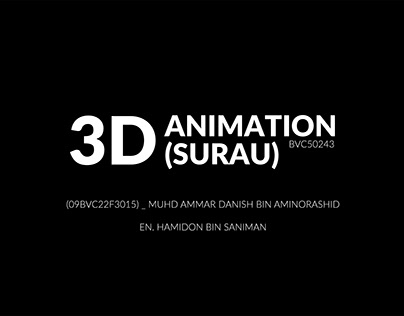 3D Animation BVC50243 (Surau)