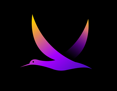 Flying bird logo design inspiration