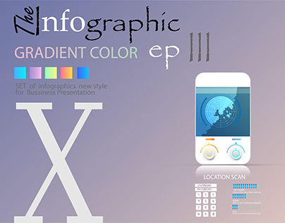 infographic X for presentation A4