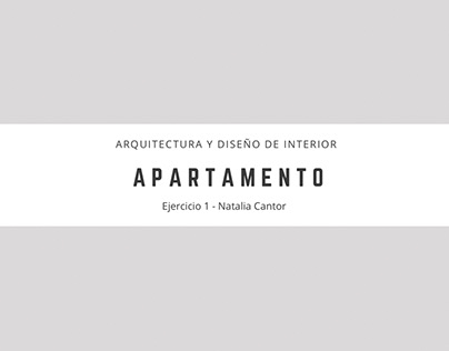 Arquitectura y diseño de interior - Natalia Cantor