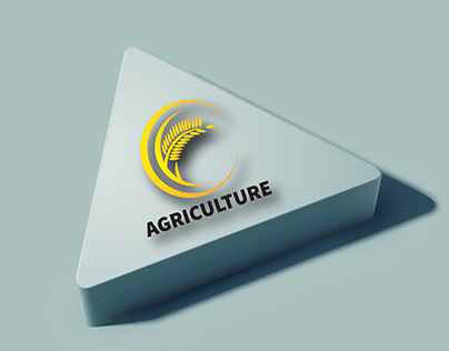 I have designed a 3D logo for agriculture
