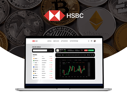 Project thumbnail - Dashboard - HSBC Cryptocurrency