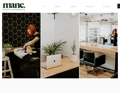 Create a Hairdressing website for new client