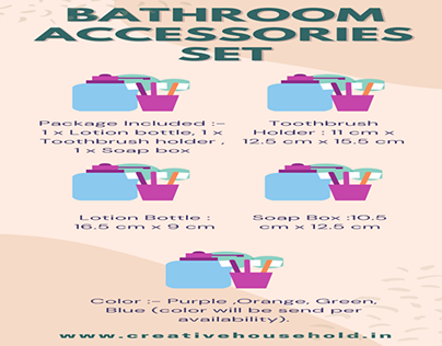 Buy Bathroom Accessories online at affordable Price