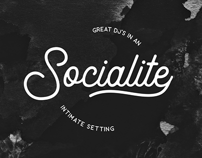 Socialite logo - Weekly party in Austin, Texas
