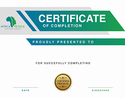 APAG Certificate Templates
